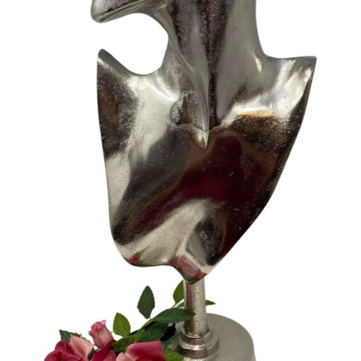 Büste Statue aus Alu-Nickel