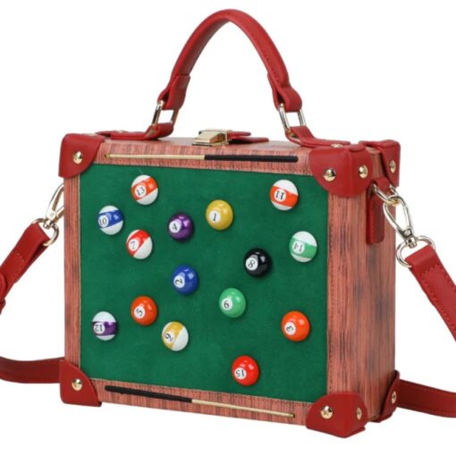Vendula London Cheers Street Billard Tasche Box Bag