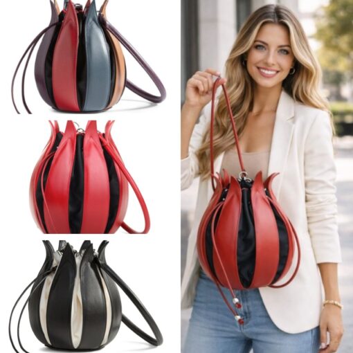 Tulpentasche Tulip Classic – Elegante Schultertasche von By-lin B.V. Nederland