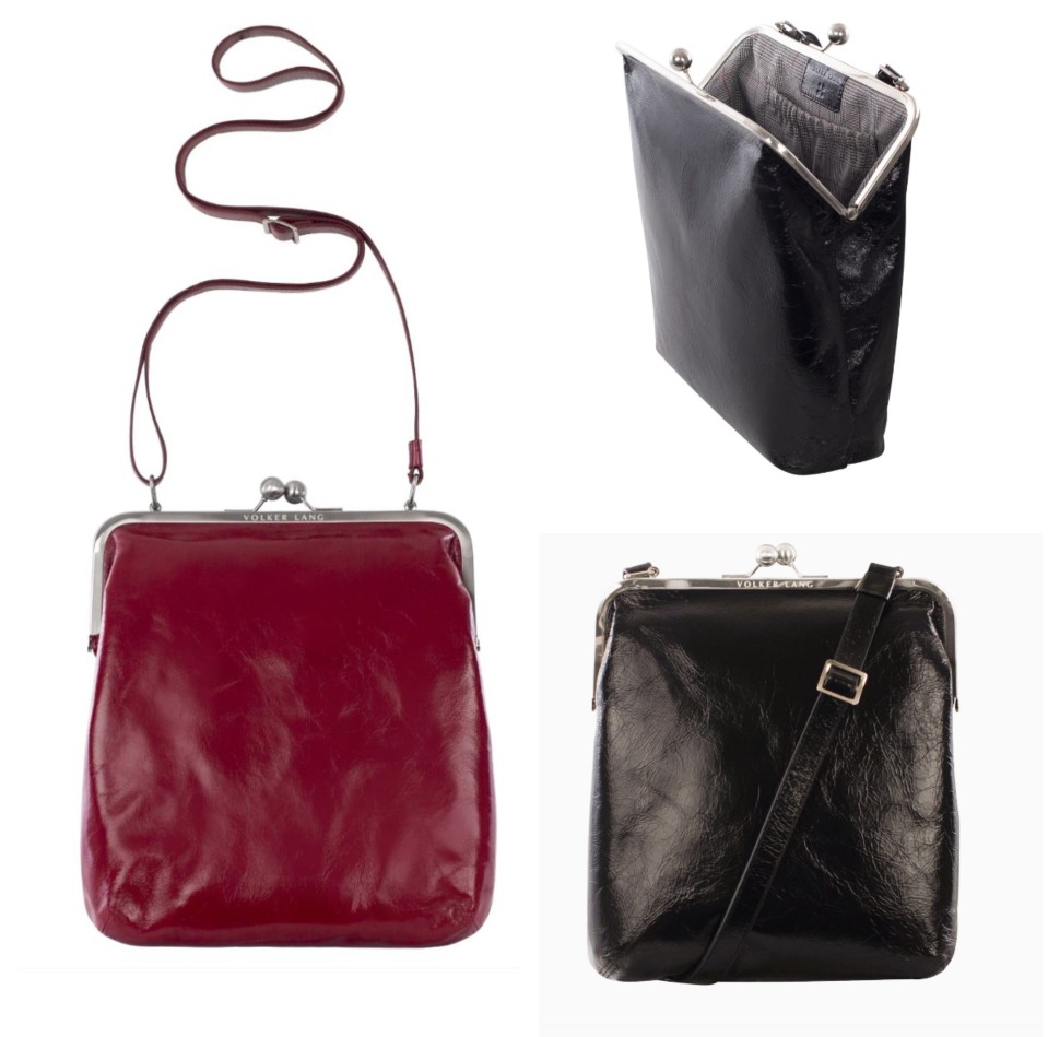 MATA BT7  VINTAGE Schulter- und Umhängetasche in cardinal, granit oder black aus dem Hause Volker Lang